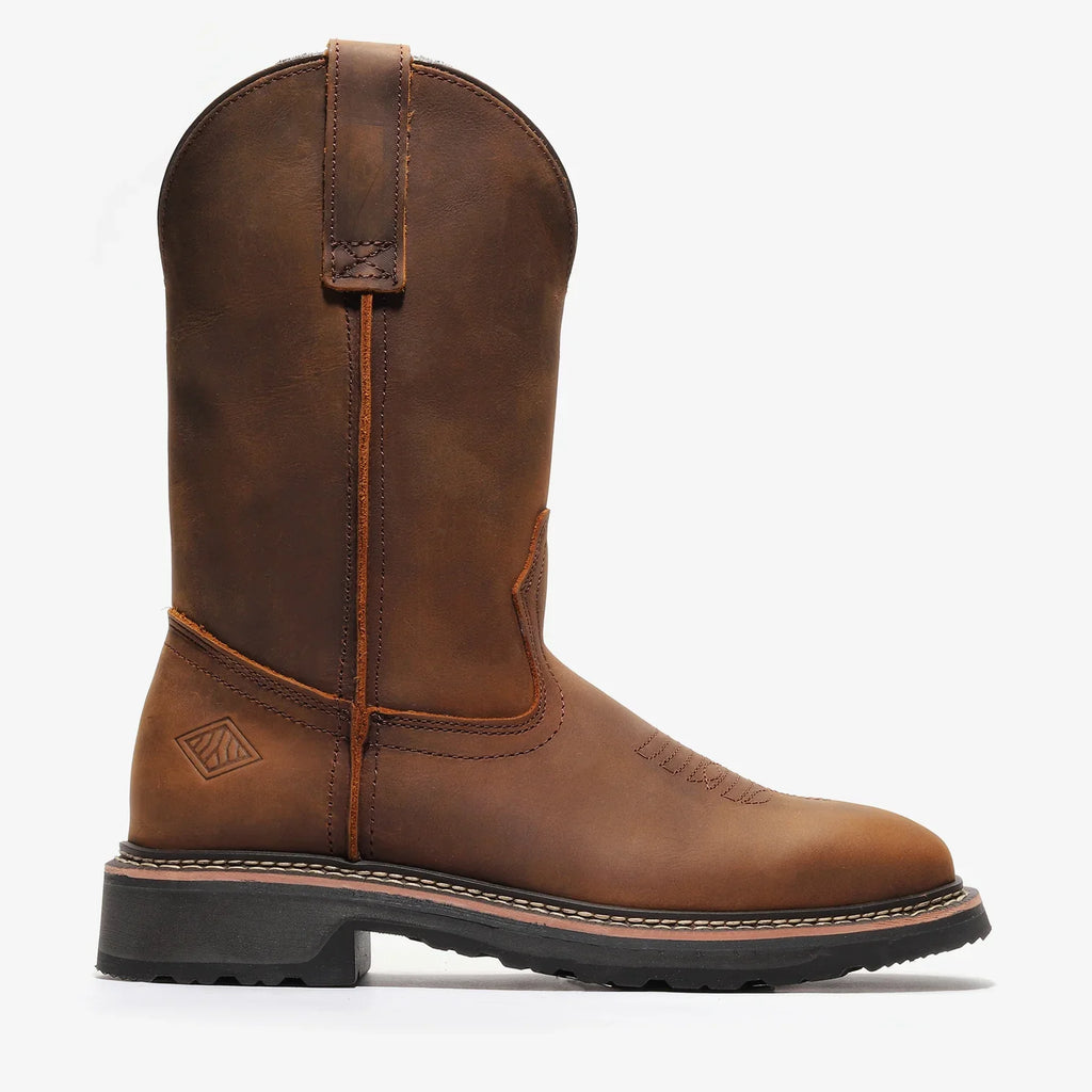 RANCHER GRIT 12" SQUARE TOE WELLINGTON