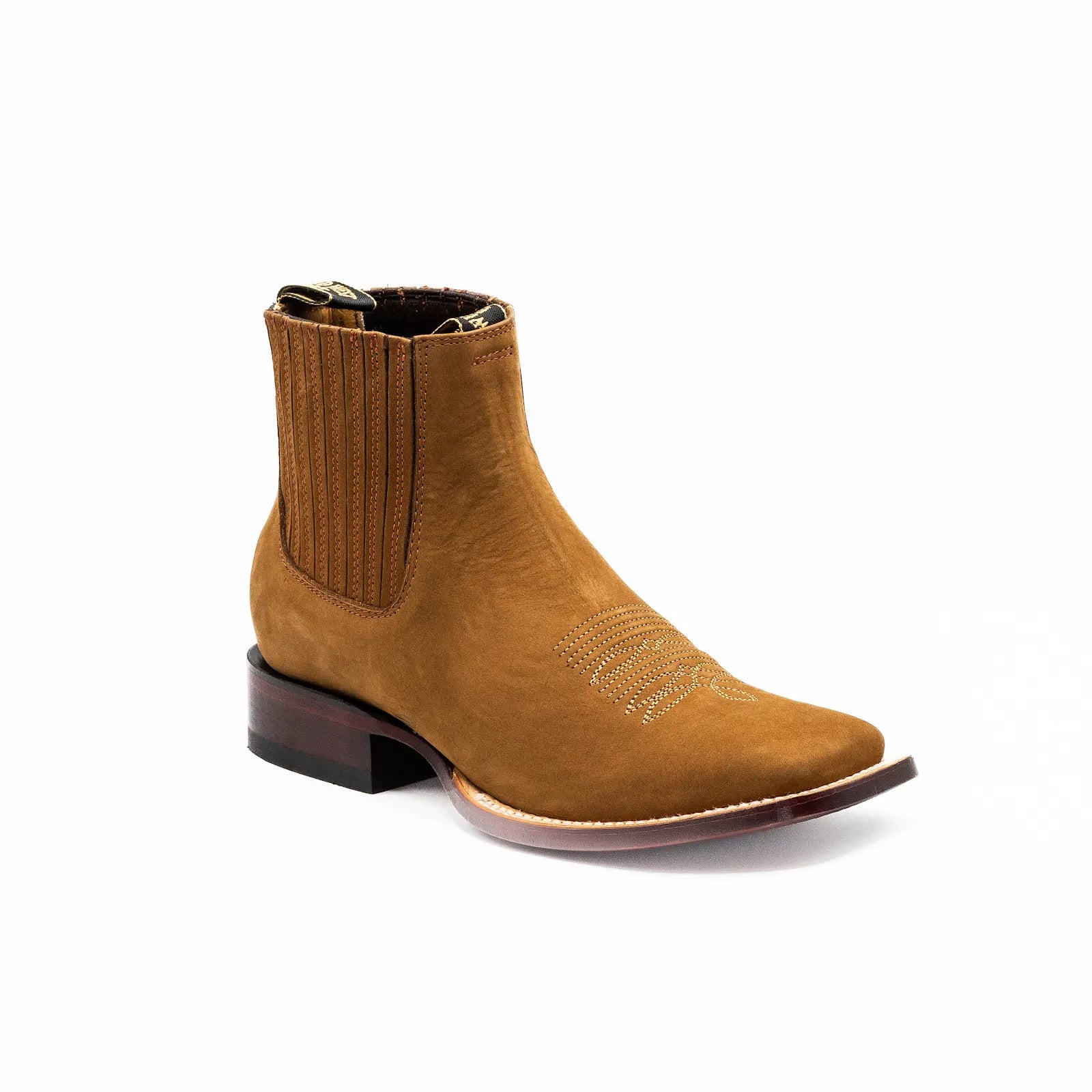 Wild West Boots - Men’s Nobuk Chedron Square Toe Short Boot -  282bm6350