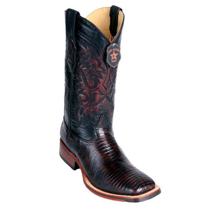 Black-Cherry-Lizard-Wide-Square-Toe-Boot