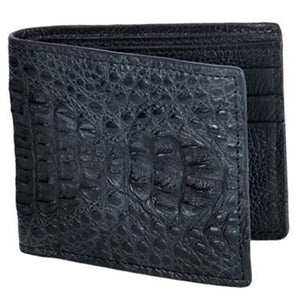 Cartera Caiman Lomo Negra CA10205 - RR Western Wear, Cartera Caiman Lomo Negra CA10205