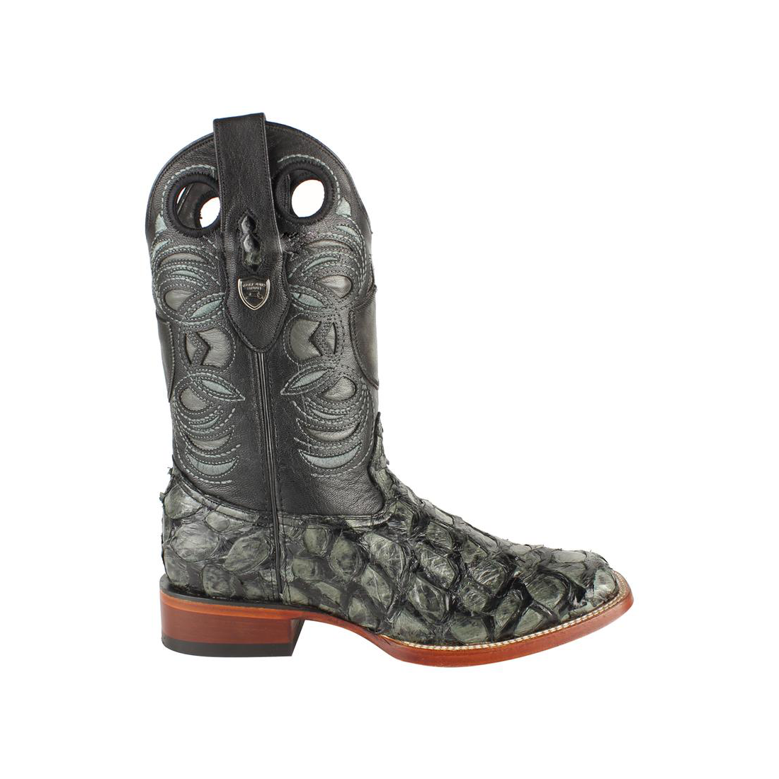 Men’s Wild West Pirarucu Fish Boots Handcrafted - 28241009