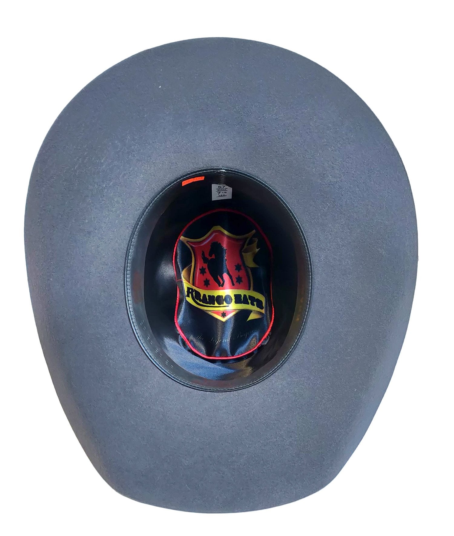 RRango Hats Conejo Fine Wool Felt Cowboy Hat - Charcoal