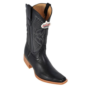 Los Altos Men's Deer European Toe Western Boot