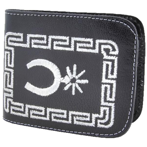 Cartera Cuero Bordada IMP-41659 - RR Western Wear, Cartera Cuero Bordada IMP-41659