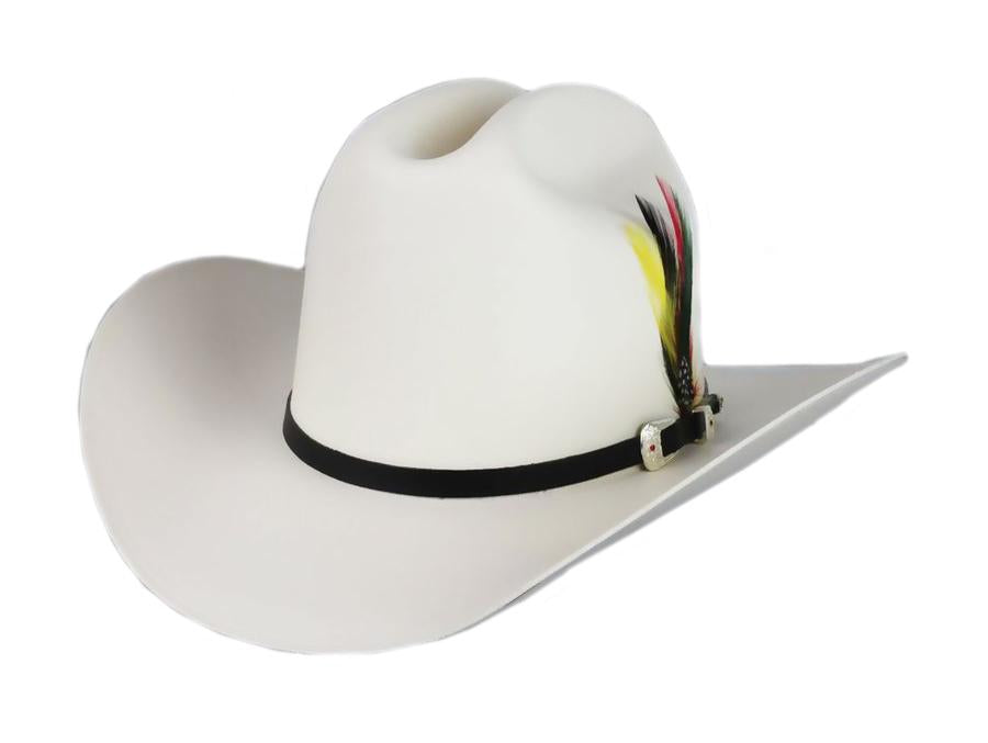 Tombstone 5,000x Johnson 5 inch High Crown Classic Cattleman Crease Western Hat